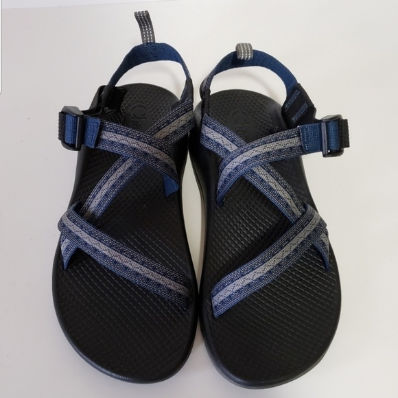 Chaco Shoes - Chaco Blue & Gray Sport Sandals Size 6